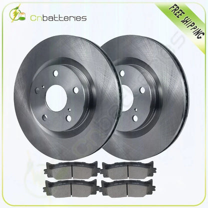 Front Brake Pads and Rotors for Toyota Avalon (2008–2018), Camry (2007–2011)