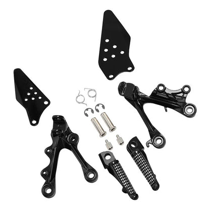 Driver Foot Pegs Bracket Kit for Kawasaki Ninja ZX6R ZX636 (2009–2024)