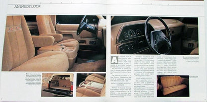 Sales Brochure for Ford Bronco Eddie Bauer XLT (1989)