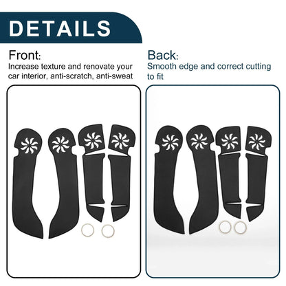Set of 1 Car Door Anti Kick Pad Sticker Protector for Honda Odyssey (2004–2008)