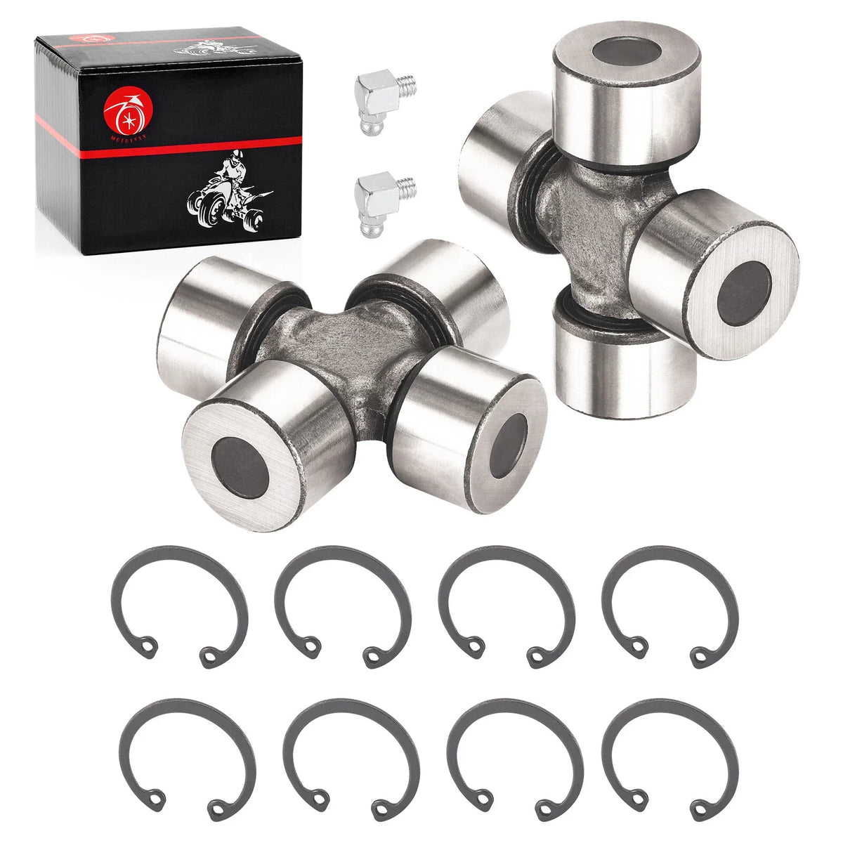 2X Rear Driveshaft U-Joint Set for Can-Am Commander 800 1000 (2011–2016)