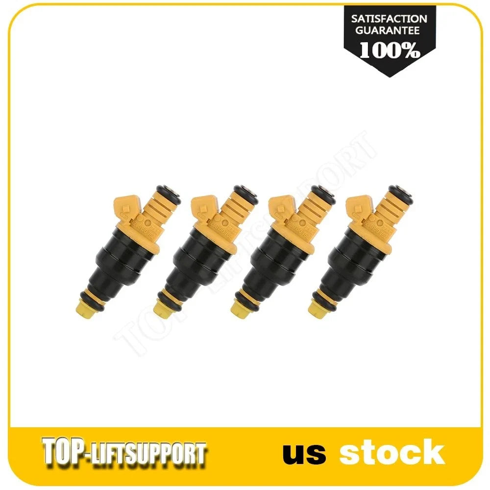 Set of 4 Fuel Injectors for Volvo 240 740 940 960