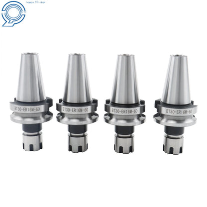 Set of 4 BT30 ER16 Collet Chucks for Mini Tool (G2.5 20K RPM)