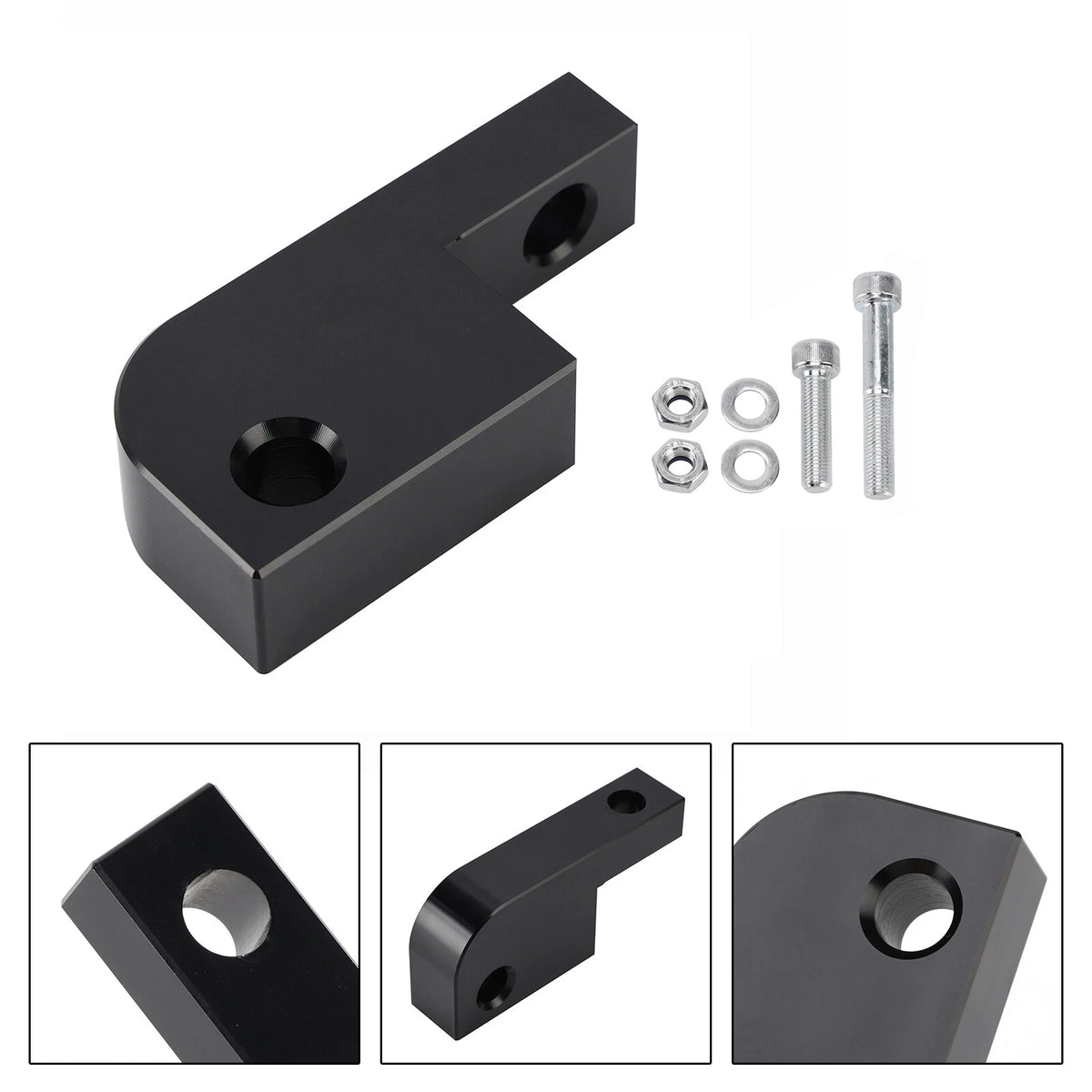 Headlight Mount Bracket for Dyna T-Sport FXDL FXDF FXDB (M523-A189-BLK)