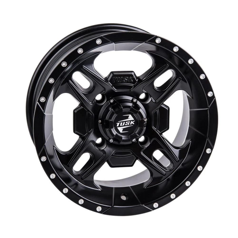 Tusk Beartooth Wheel 12x7 Matte Black for (185-277-0003)