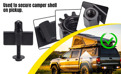 6 Pack Clamp Kit for Snugtop Campers & Toppers (715406)