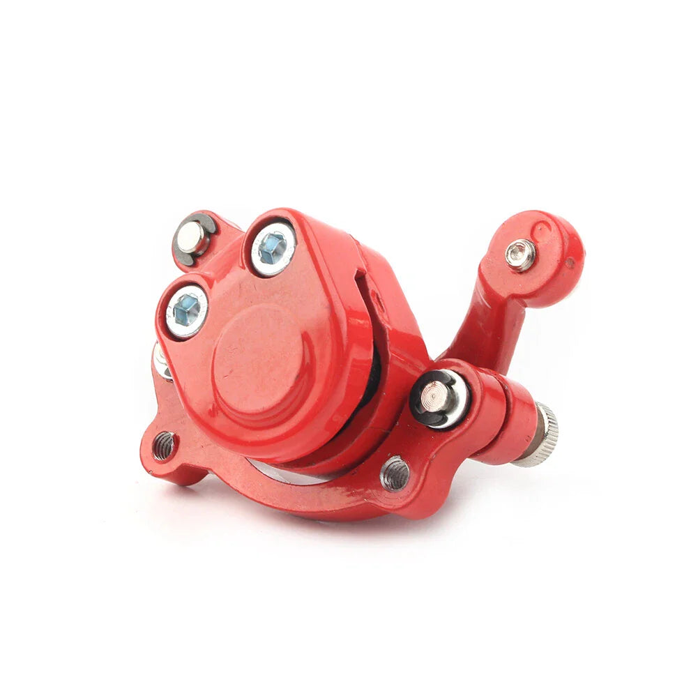 Rear Disc Brake Caliper Pads for 47cc 49cc Mini Pocket Bike ATV Quad Red