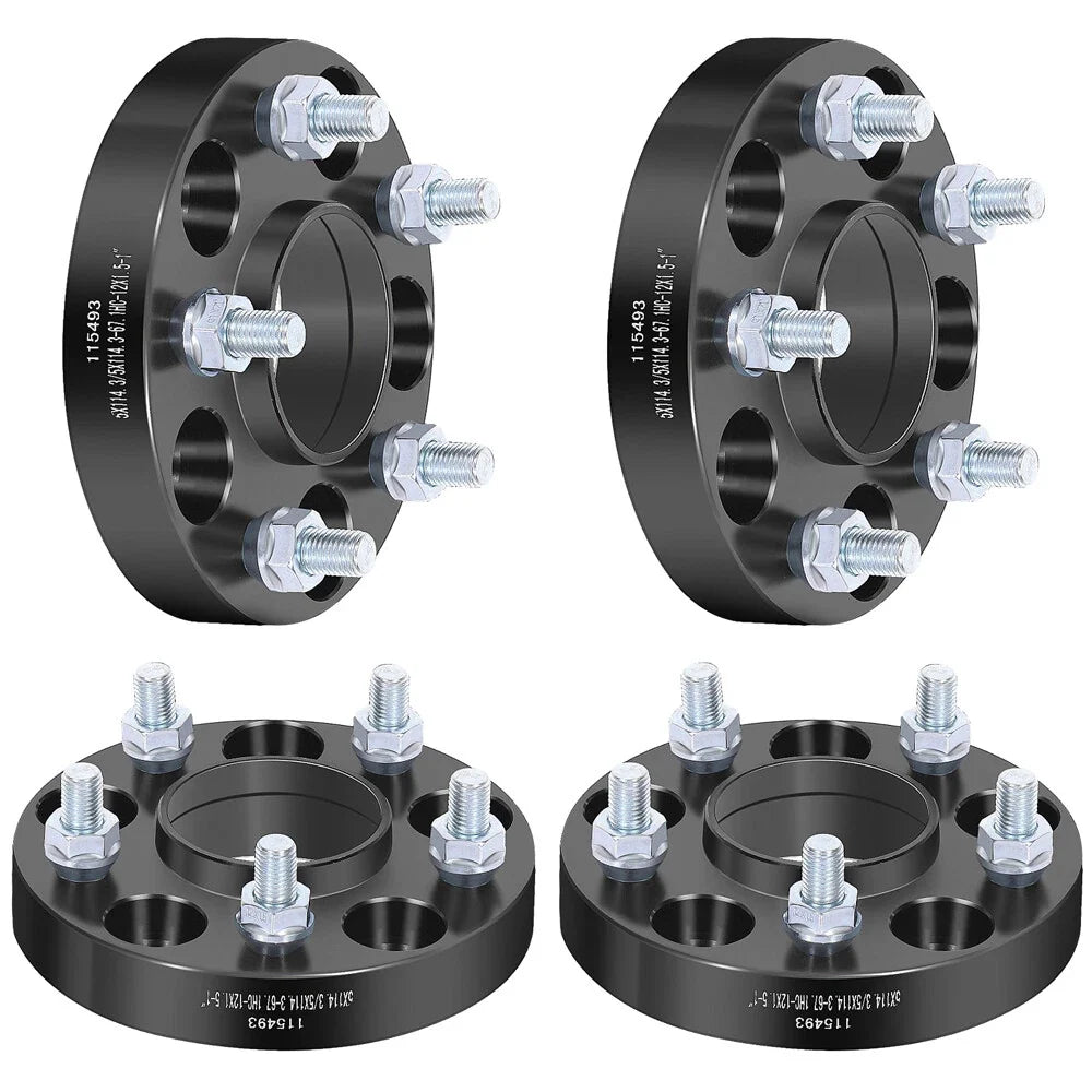 Set of 4 Wheel Spacers 1" for Mazda 6, CX-3, Hyundai