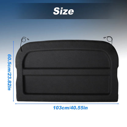 Cargo Cover for Nissan Kicks (2025–2026) Rear Trunk Shade Black