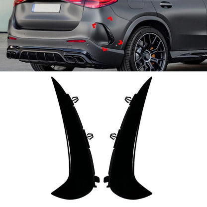 2X Rear Bumper Side Spoiler for Mercedes Benz GLC Class X254 (2023–2024)
