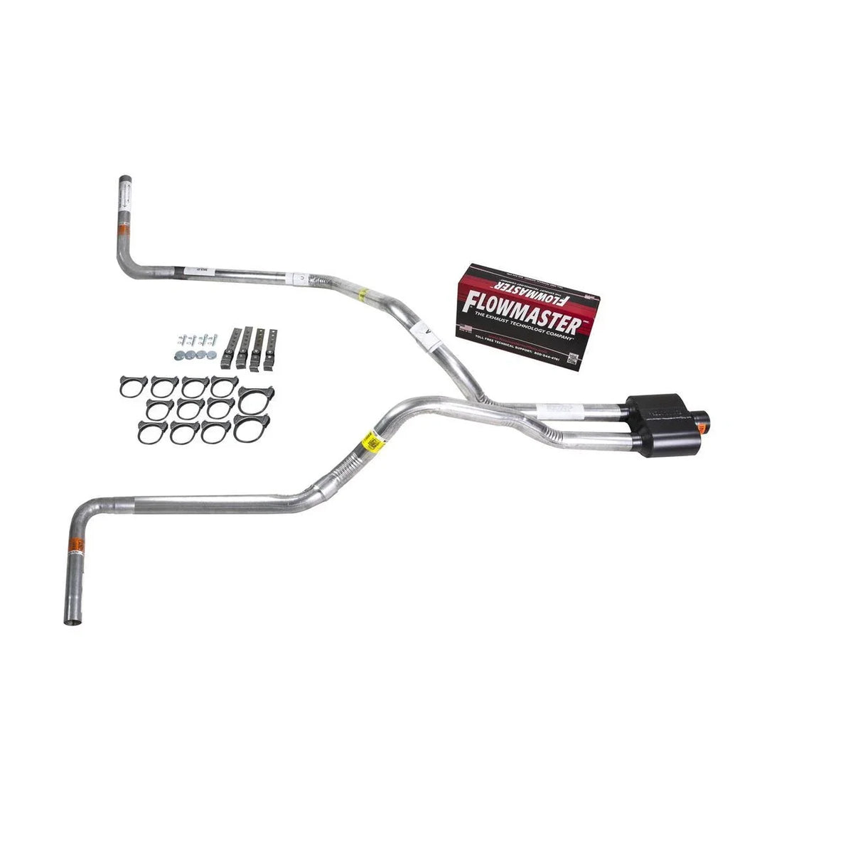 Flowmaster Super 10 Dual Exhaust 2.5" Pipe for Ram 1500 (2004–2006)