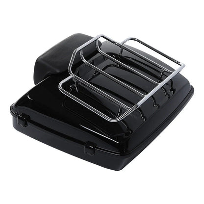 Chopped Trunk Backrest Pad Rack for Harley Touring (2014–2026)