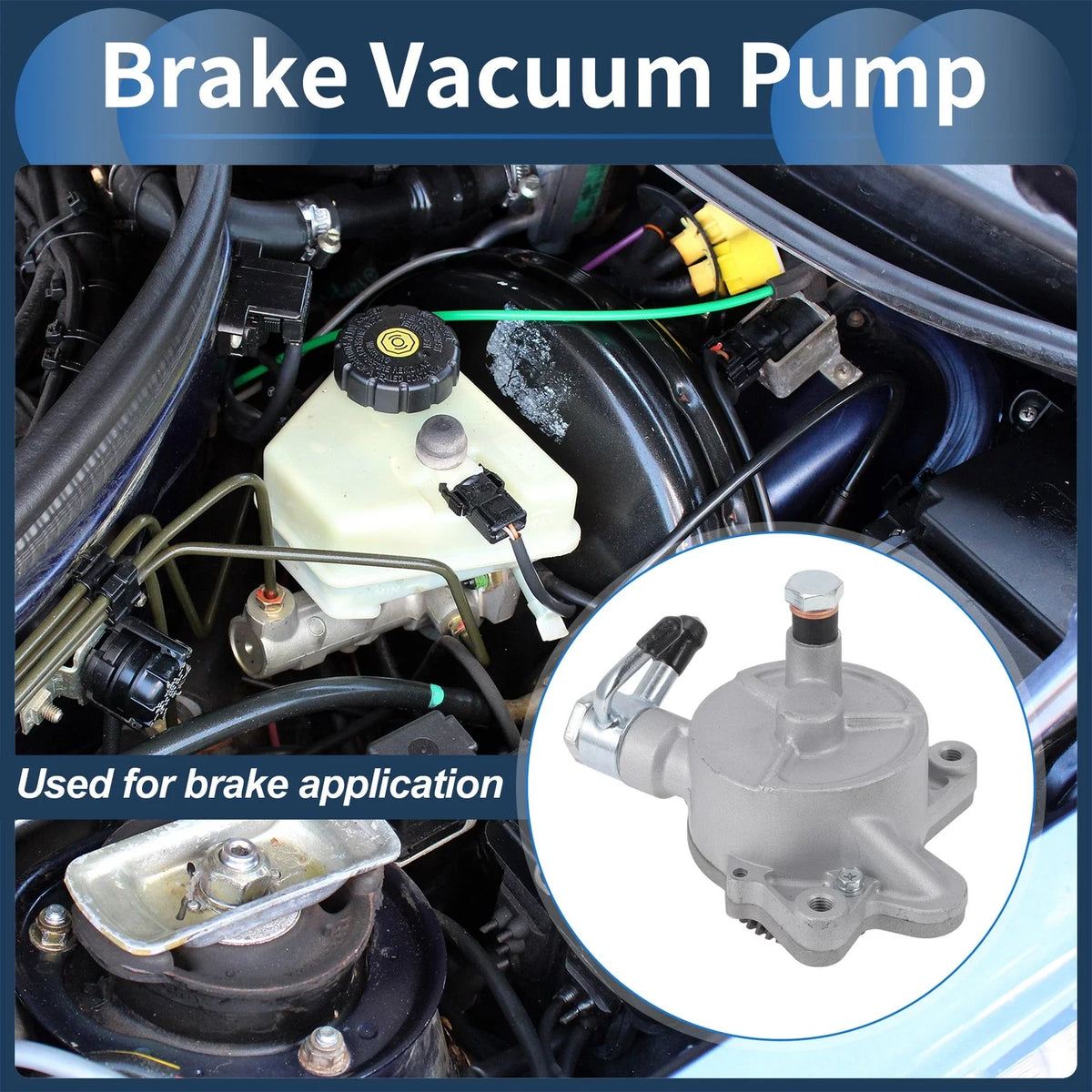 Brake Vacuum Pump No. 146507T401 for Nissan Pathfinder (1988–1999)
