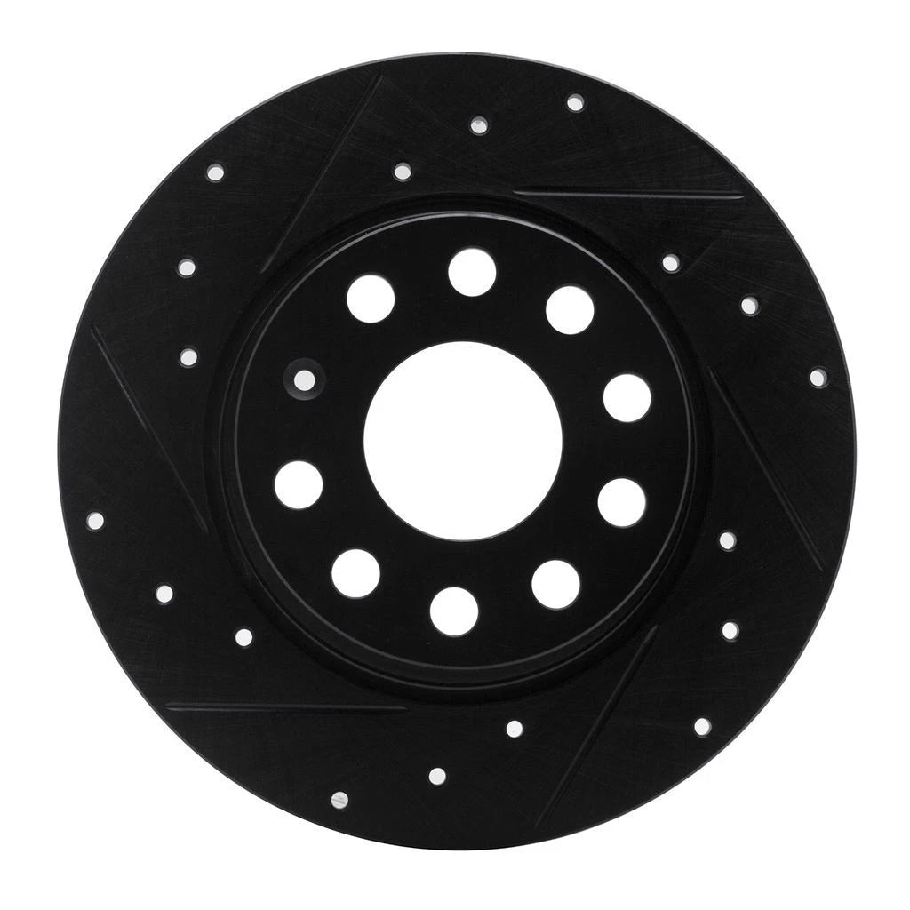 Rotor Set for Volkswagen e-Golf (2015–2019) | Drilled and Slotted | ALX-PAU-DF-8002-74039-CLA8