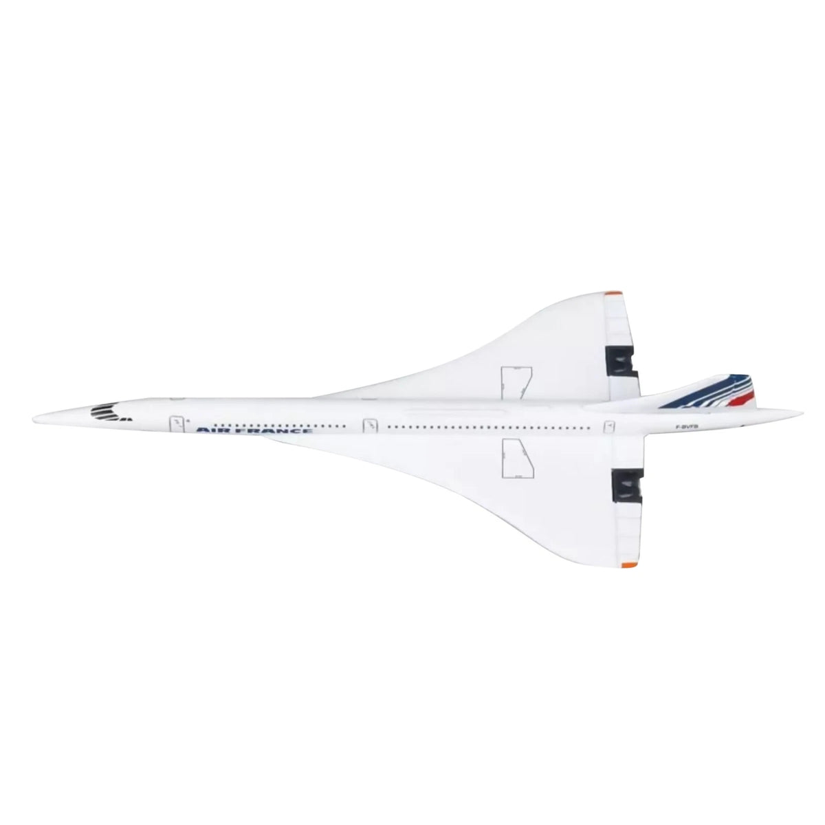 1/400 Air France Concorde Model Plane Finished High Restoration