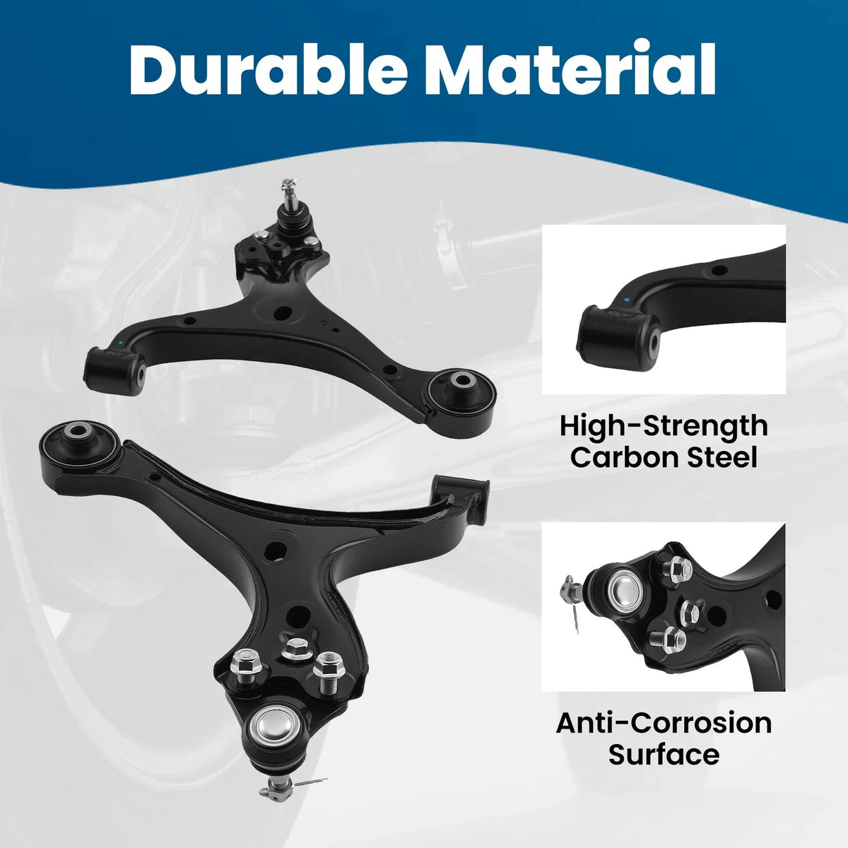 10x Front Lower Control Arms Ball Joints Sway Bars for Honda Civic (2013–2015)