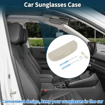 Sunglasses Case for Ford Puma MK2 (2020–2025) Beige Set of 1