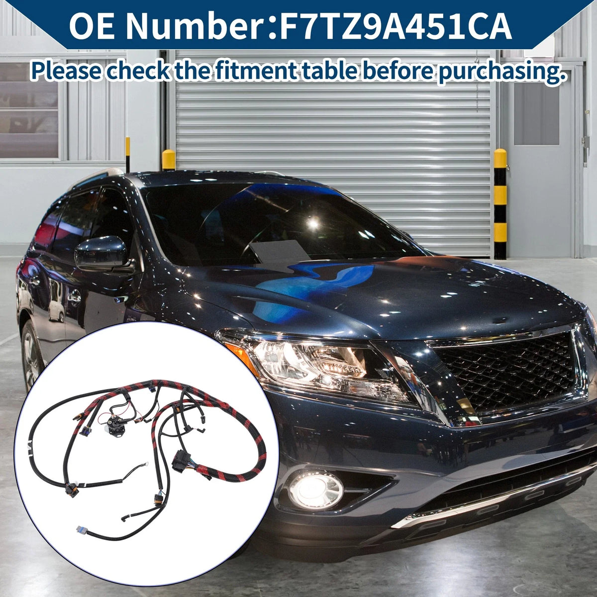 Engine Wiring Harness for Ford F250 (1994–1996) No.F7TZ9A451CA