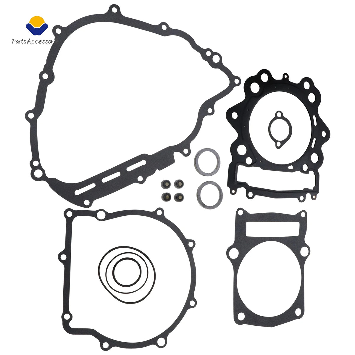 Complete Top End Head Gasket Kit for Yamaha Grizzly YFM700, Rhino 700 (2007–2020)