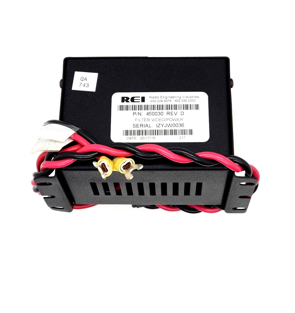 REI 450030 Video/Power Filter for Automotive