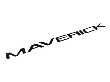 Tailgate Letters Inserts Black ABS Heavy Duty for 2022-2025 Ford Maverick