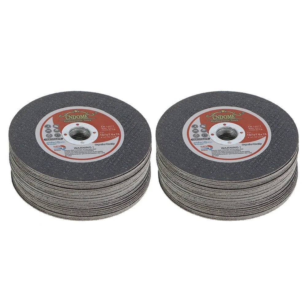 50 Pack Cut Off Wheels 4" x 1/16" x 5/8" Metal Stainless Steel