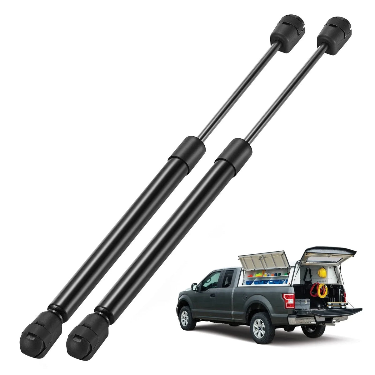 Pair of 13" Gas Struts for Weatherguard Toolbox (Outdoor Use)