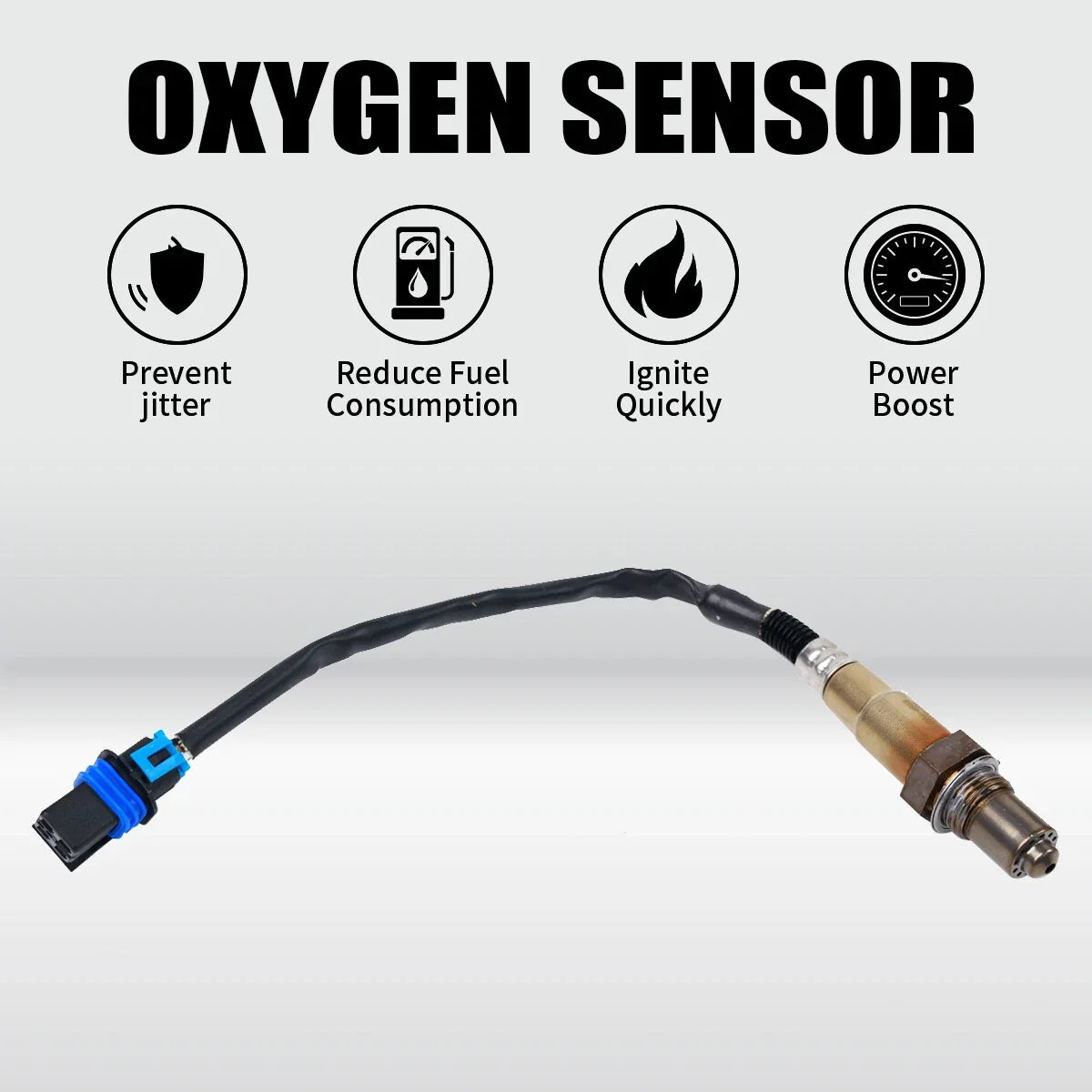 Downstream O2 Oxygen Sensor 12597449 for Cadillac CTS STS SRX Chevrolet Camaro (2003–2015)