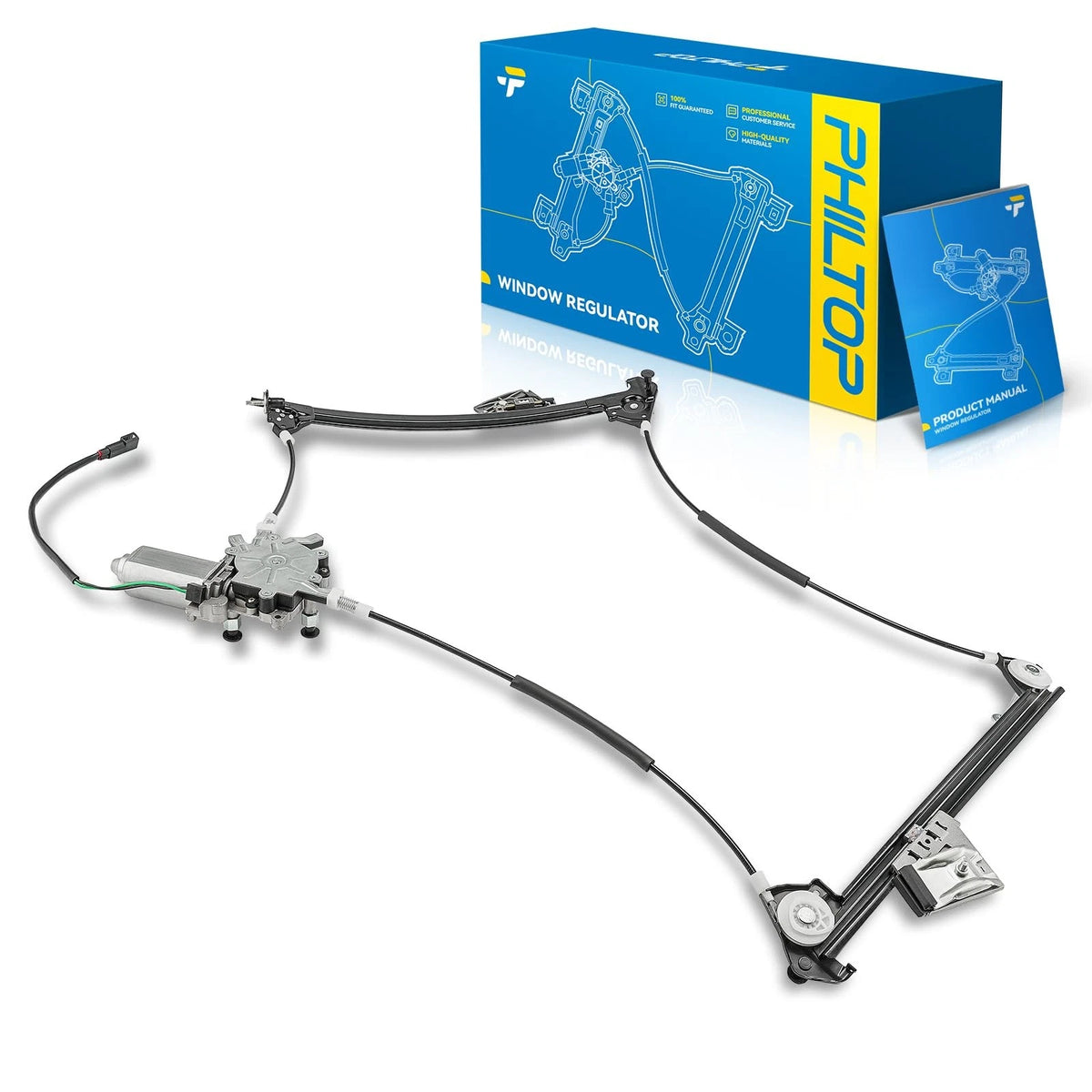Power Window Regulator Motor Assembly for Chevrolet Corvette (1997–2004)