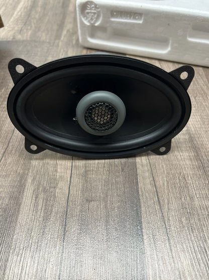 Pair of 4x6 Inch 45W 2-Way Coaxial Speakers for