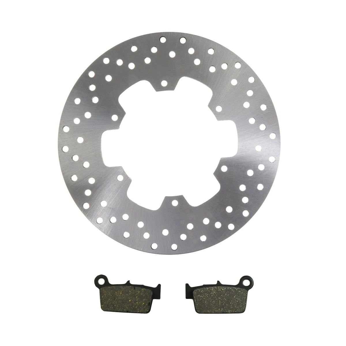Rear Disc Brake Rotor & Brake Pads for Yamaha WR250F WR450F YZ450F (2003–2018) FS-2057 FS-438a