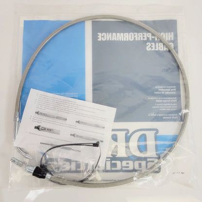 Upper Clutch Cable for Harley Touring (47", Stainless Steel, 0652-2852)