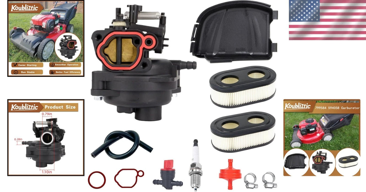 Carburetor Kit for Lawn Mower (Compatible Models)