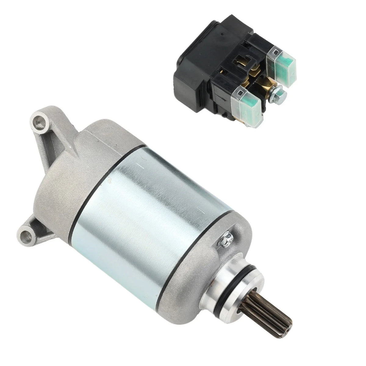 Starter Motor & Solenoid Relay for Yamaha YFZ450 (2004–2013) 5TG-81890-00-00