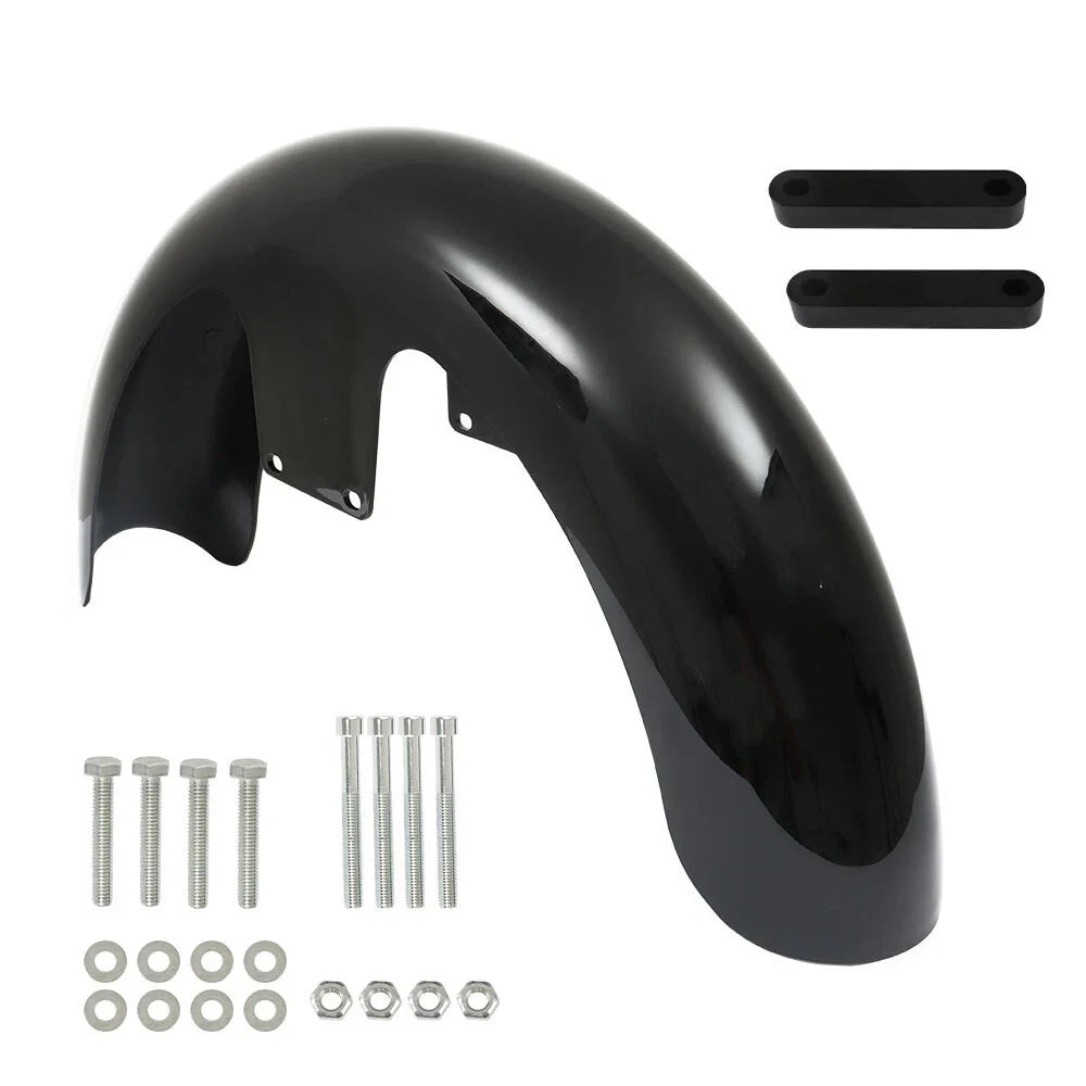 19" Wheel Wrap Front Fender for Harley Touring Custom Bagger Road King (2014–2023)