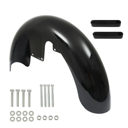 19" Wheel Wrap Front Fender for Harley Touring Custom Bagger Road King (2014–2023)