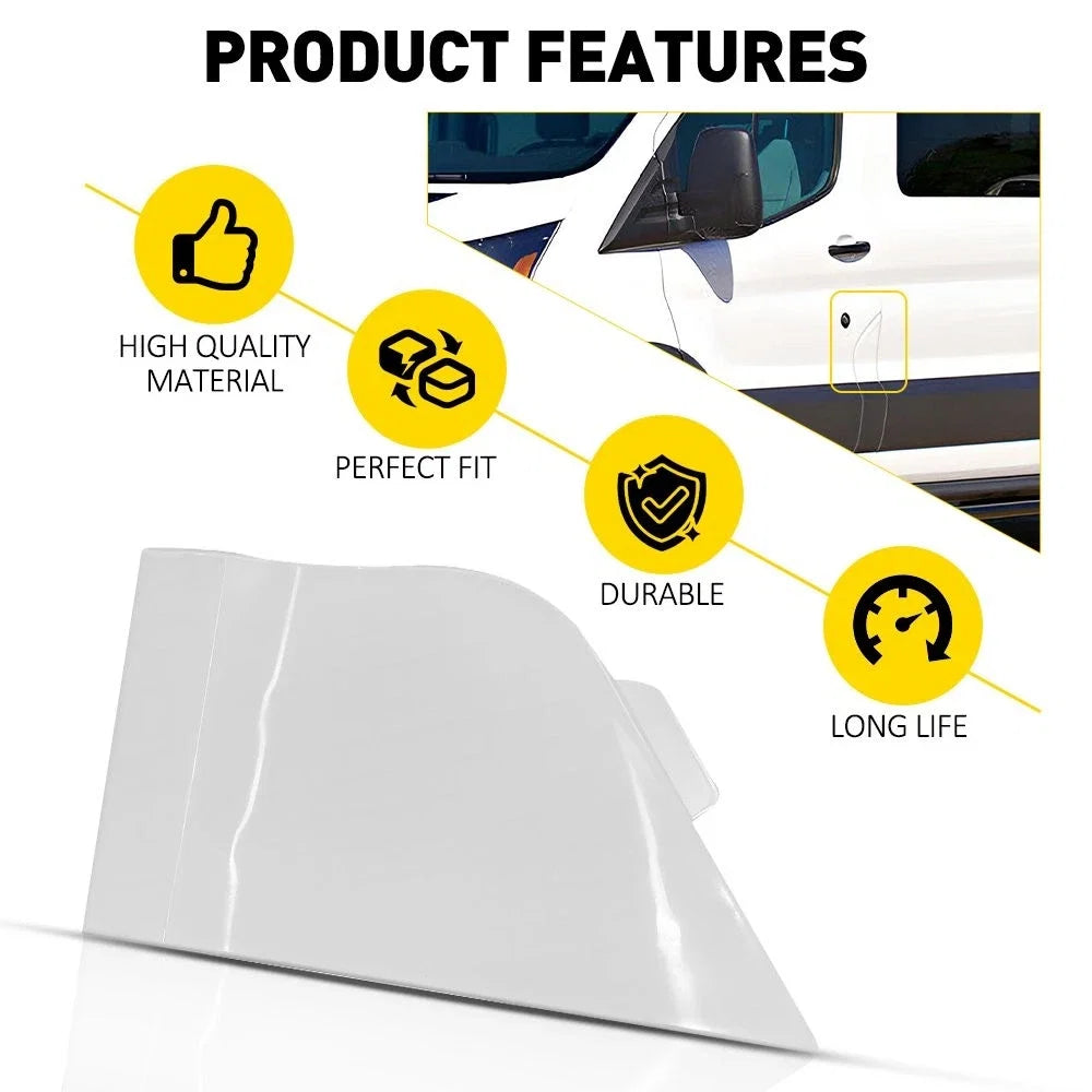 Fuel Door Gas Cap Hatch Cover Trim Panel for Ford Transit 150 250 350 (2015–2023)