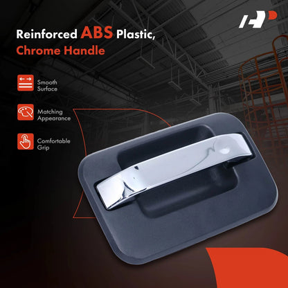 Rear Left Chrome Door Handle for Ford F-150 (2009–2014) CL3Z-1626605-AB, 97680