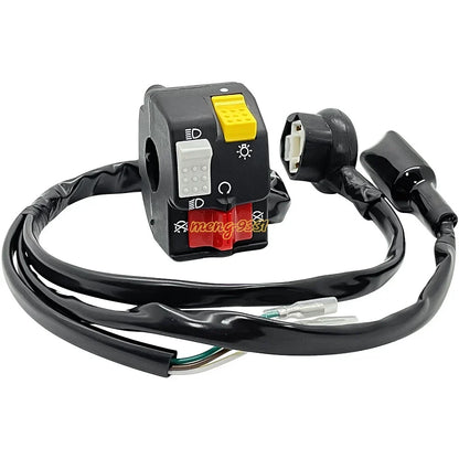 Left Handlebar Stop Kill Switch Headlight for Honda ATC200X (1986–1987)