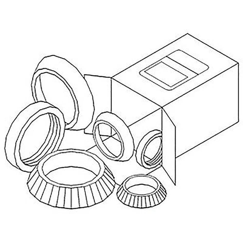 Wheel Bearing Kit for Case-IH Tractors 140 200 230 240 330 340 404