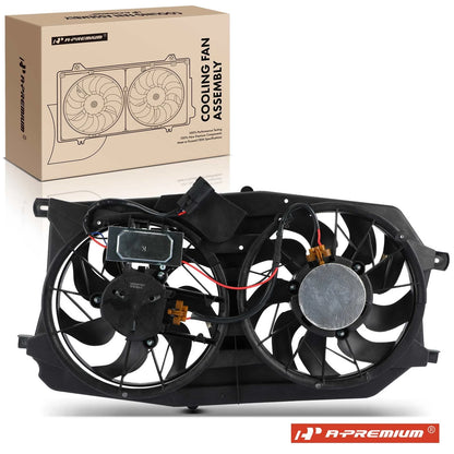 Dual Cooling Fan Assembly with Shroud for Ford Freestyle (2005–2007) 5F9Z8C607BM, FO3115158