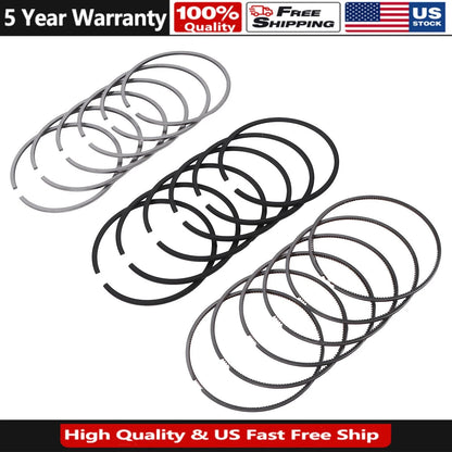 Set of 4 Piston Rings for Jeep Grand Cherokee, RAM 1500 EcoDiesel (2014–2020) - 68147230AA