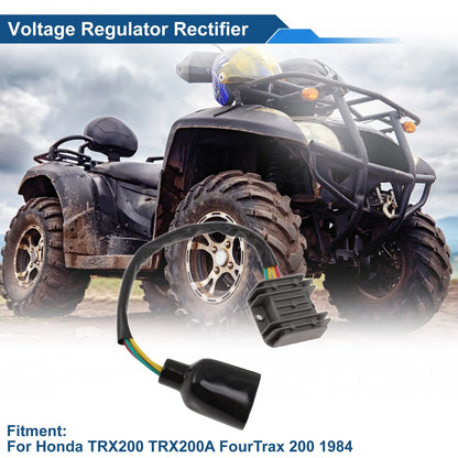 Voltage Regulator Rectifier 31600VM5000 for Honda TRX200 TRX200A (1984)
