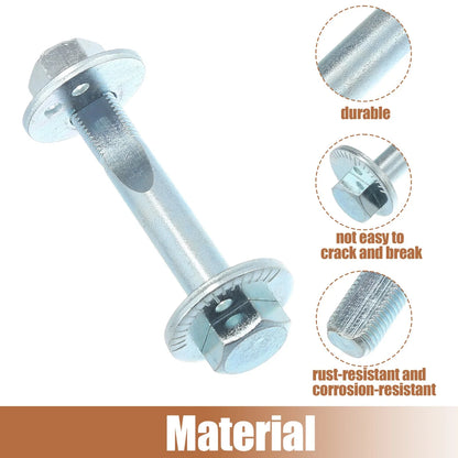 Set of 2 Eccentric Alignment Camber Bolts for Mitsubishi Lancer (2002–2006) No.MR333373