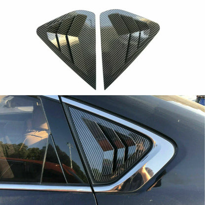 2 x Carbon Fiber Window Louver Cover for Nissan Altima Teana (2013–2018)