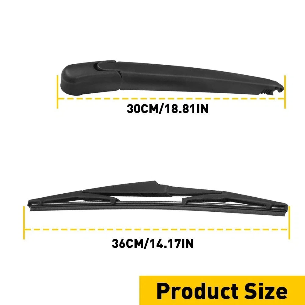 Set of 2 Rear Wiper Arm & Blade for Mazda CX-5 (2013–2016) Lexus RX330 RX350 RX400h (2004–)