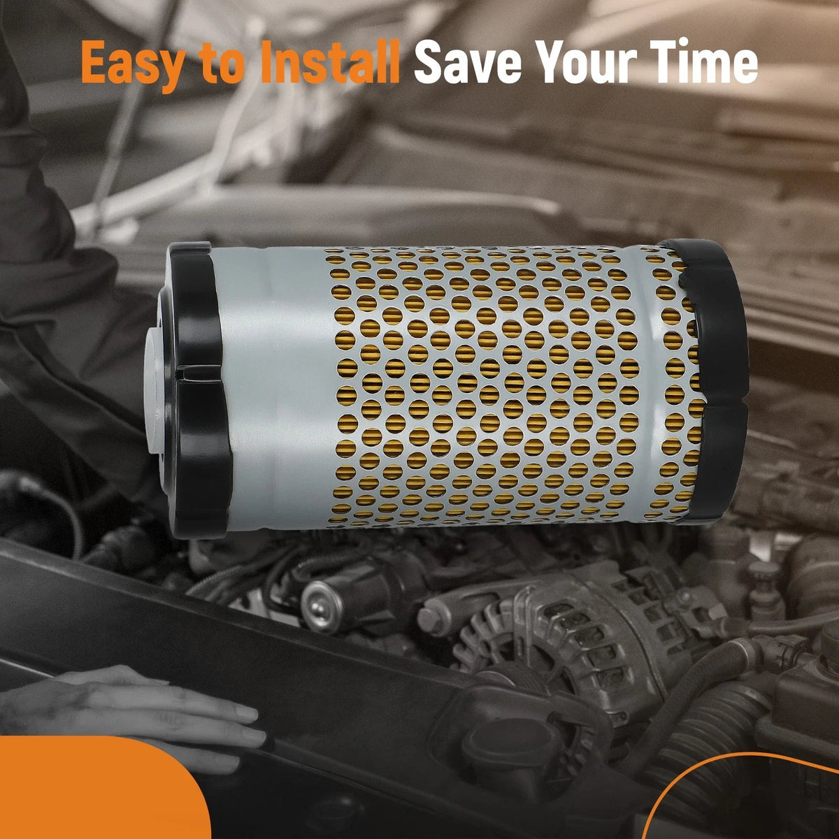 Air Filter Set for Kubota F2260 F3080 B7500HSD B7510D (2000–2000)