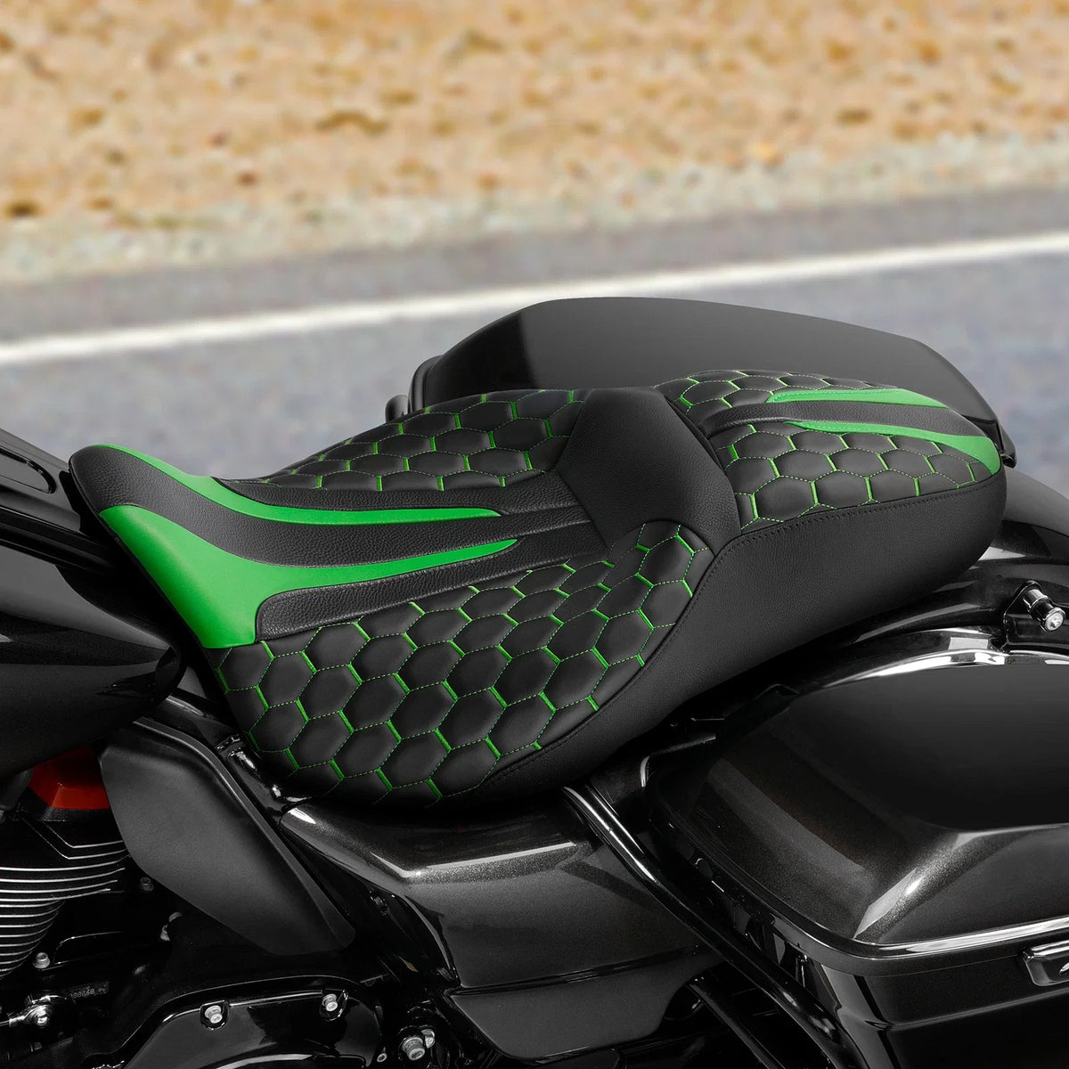 Driver Passenger Seat for Harley Electra Street Glide (2009–2023)