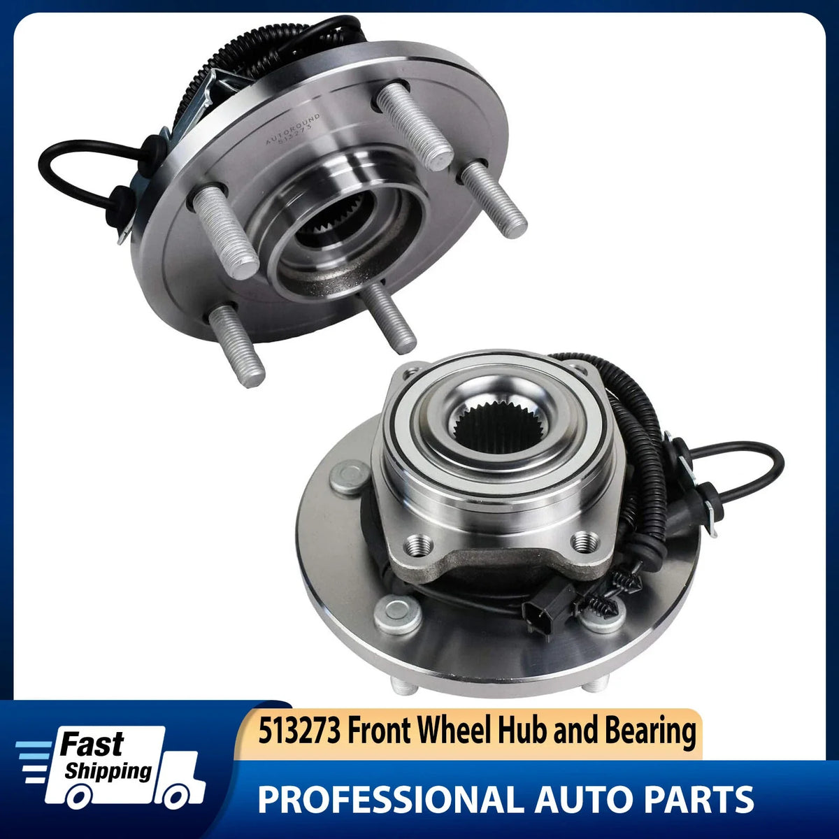 Front Wheel Hub and Bearing for 2008-2020 Dodge Grand Caravan and Town & Country