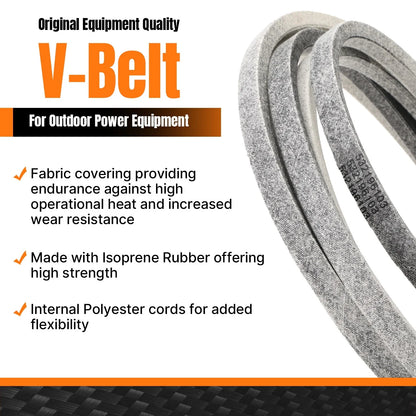 Replacement Deck Belt for Husqvarna LGT2654 (54") (187256, 187254, 196103, 587686701)